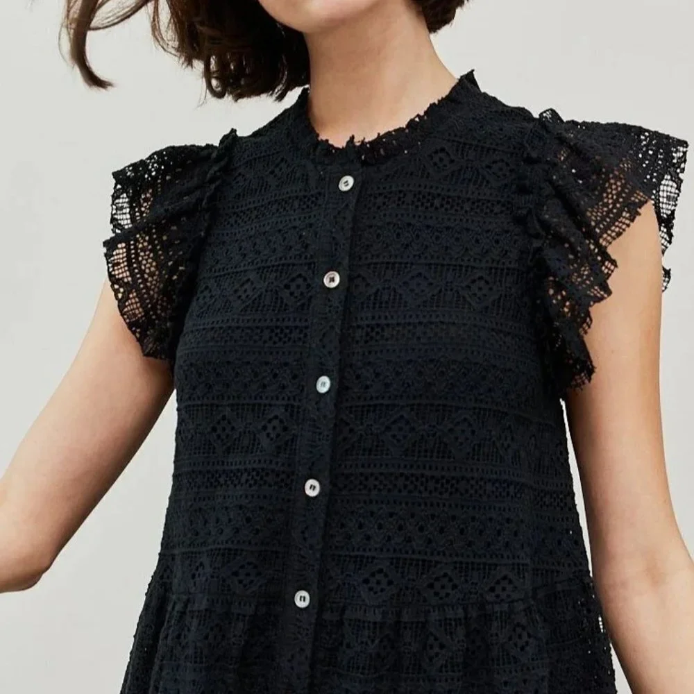 Grade & Gather black eyelet lace dress - Picture 12 of 12